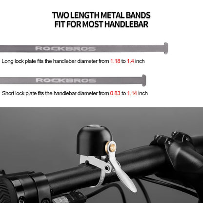 ROCKBROS Bike Classic Bicycle Bell  Loud Sound Bells
