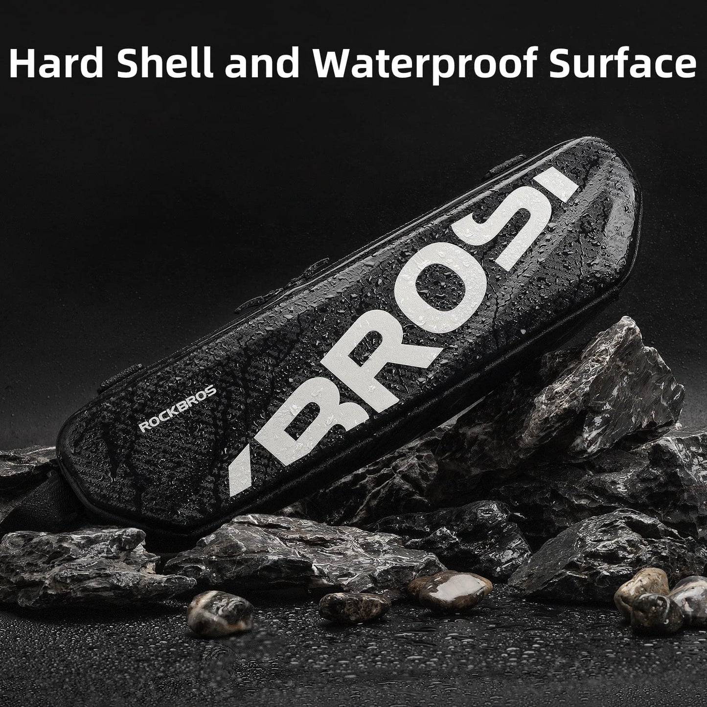 ROCKBROS Bike Frame Bag for Super 73 S2 Hard Shell Bike Bag Waterproof 4.5 L