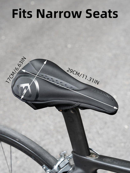 ROCKBROS Gel Bike Seat Cover Comfortable Padded Cushion for Peloton