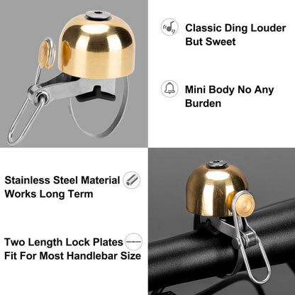 ROCKBROS Bike Classic Bicycle Bell  Loud Sound Bells