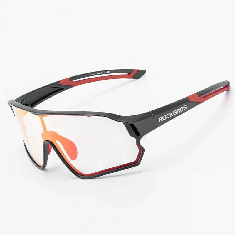ROCKBROS Kids Photochromic Sports Sunglasses For Kids Ages 8 to 14