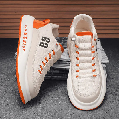 Men Sneakers Spring Breathable Comfort Casual Shoes Male Flat Shoe Fashion Luxury Brand No-slip Running Shoes Tennis Sports Shoe