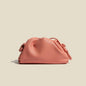 New Fashion Solid Color Headbag For Women Soft Leather Shoulder Crossbody Bag Female Travel Casual Bags