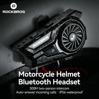 R1 Motorcycle Bluetooth Communication System Headset Helmet Speakers