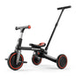Kids 3 in 1 Tricycle Adjustable Seat Removable Pedals Toddler Ride On Bike