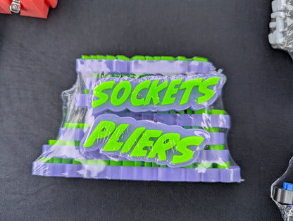 Magnetic Tool Box Labels