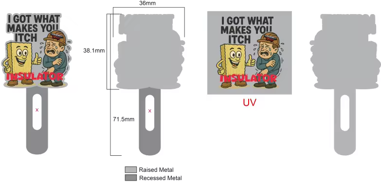 Insulator Hat Clip