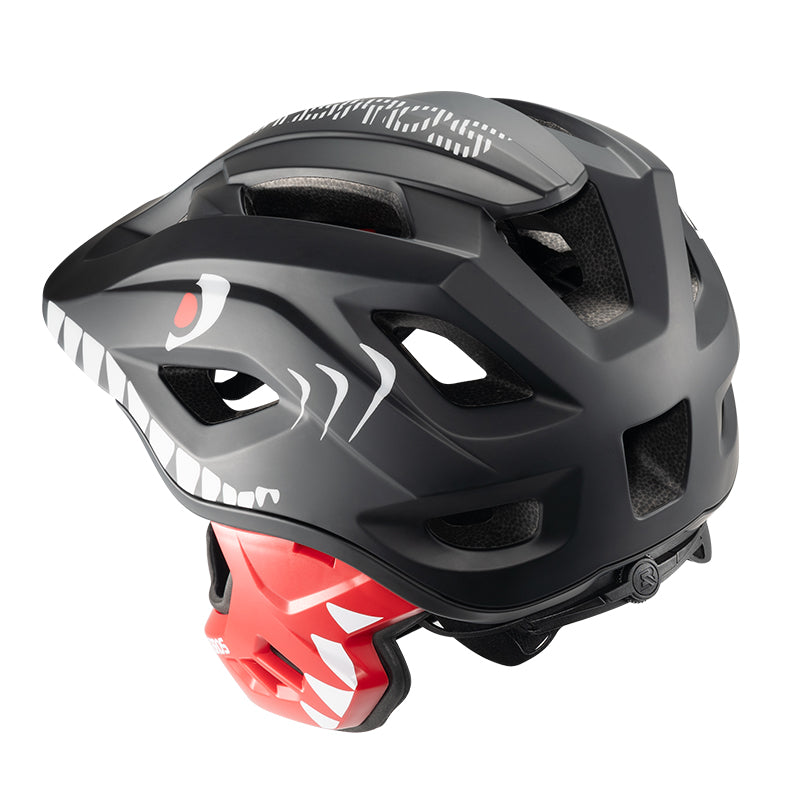 Kids Full-Face Bike Helmet Cartoon for Boys and Girls
