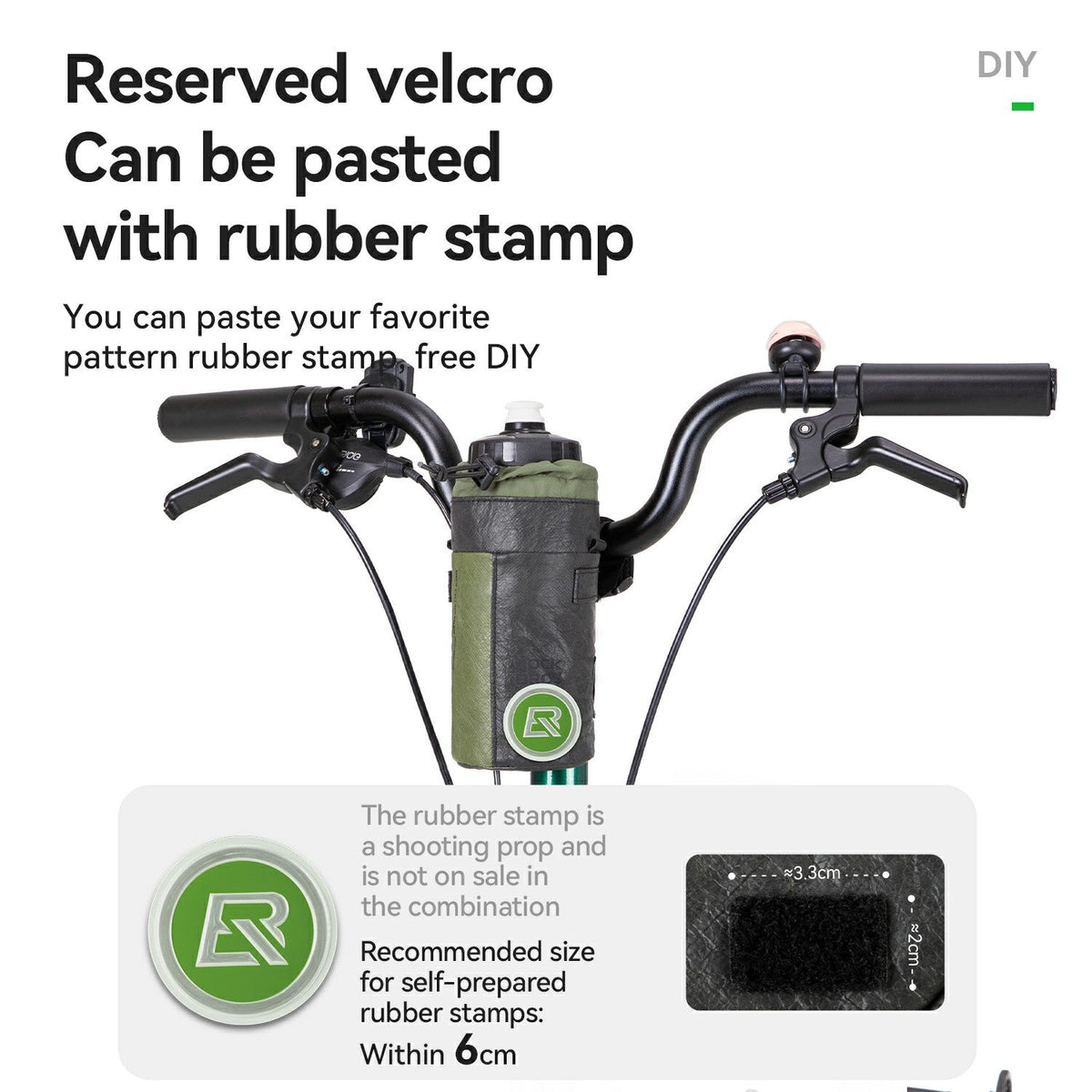 Sustainable Eco-Friendly Bike Water Bottle Bag 0.7L