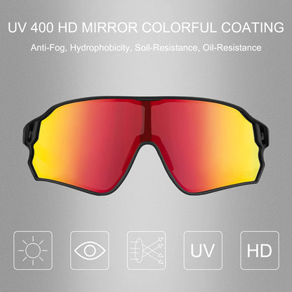 ROCKBROS Polarized Sunglasses UV Protection for Women Men Cycling