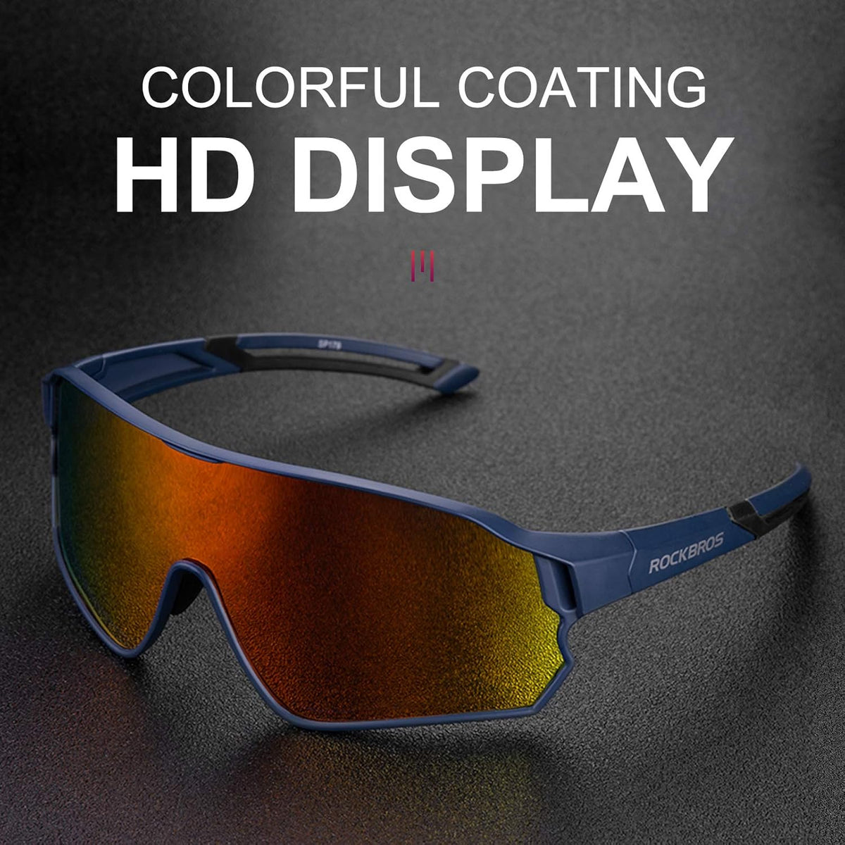 ROCKBROS Polarized Sunglasses UV Protection for Women Men Cycling