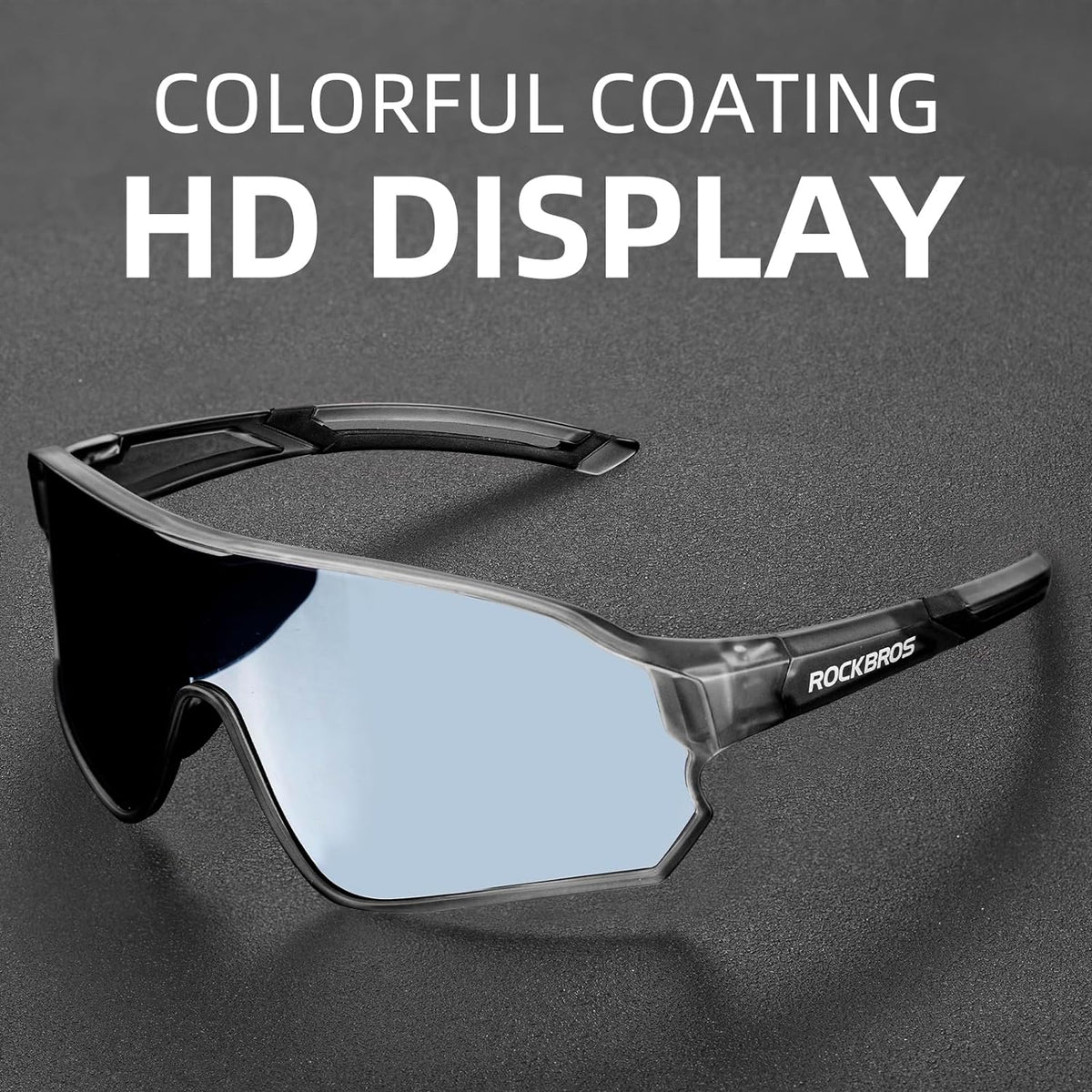 ROCKBROS Polarized Sunglasses UV Protection for Women Men Cycling