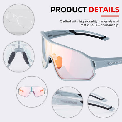 ROCKBROS Polarized Sunglasses UV Protection for Women Men Cycling
