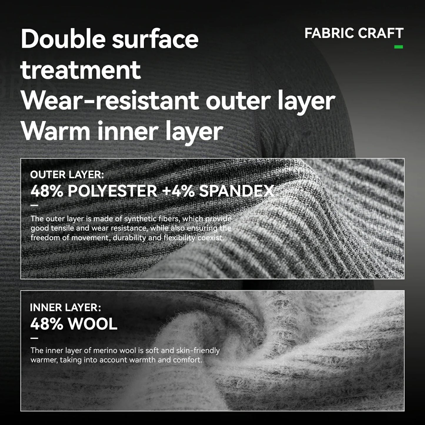 Men’s Cycling Base Layer Merino Wool