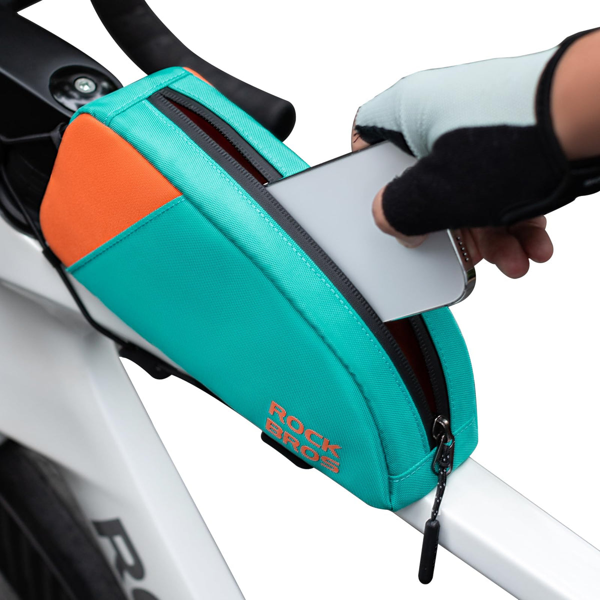 ROCKBROS Urban Rider Series Top Tube Pouch Pack Cycling Accessories Bike Frame Bag