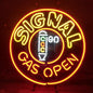 Signal Gas Open Neon Signs Light