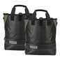 Sustainable Eco-Friendly Recycled Tire 12L Waterproof Bike Panniers ROAD TO SKY
