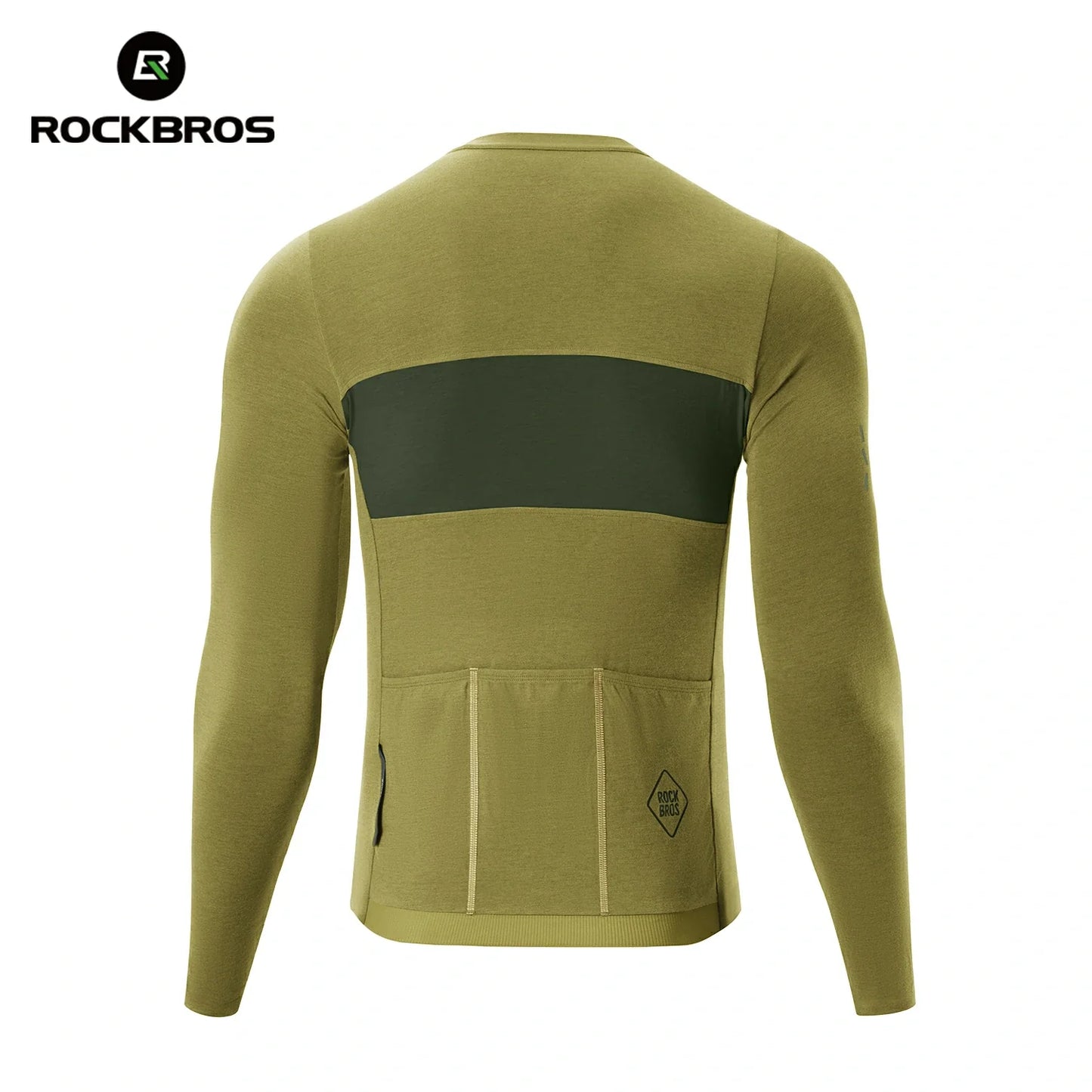 Men‘s Tencel Wool Cycling Jersey Breathable