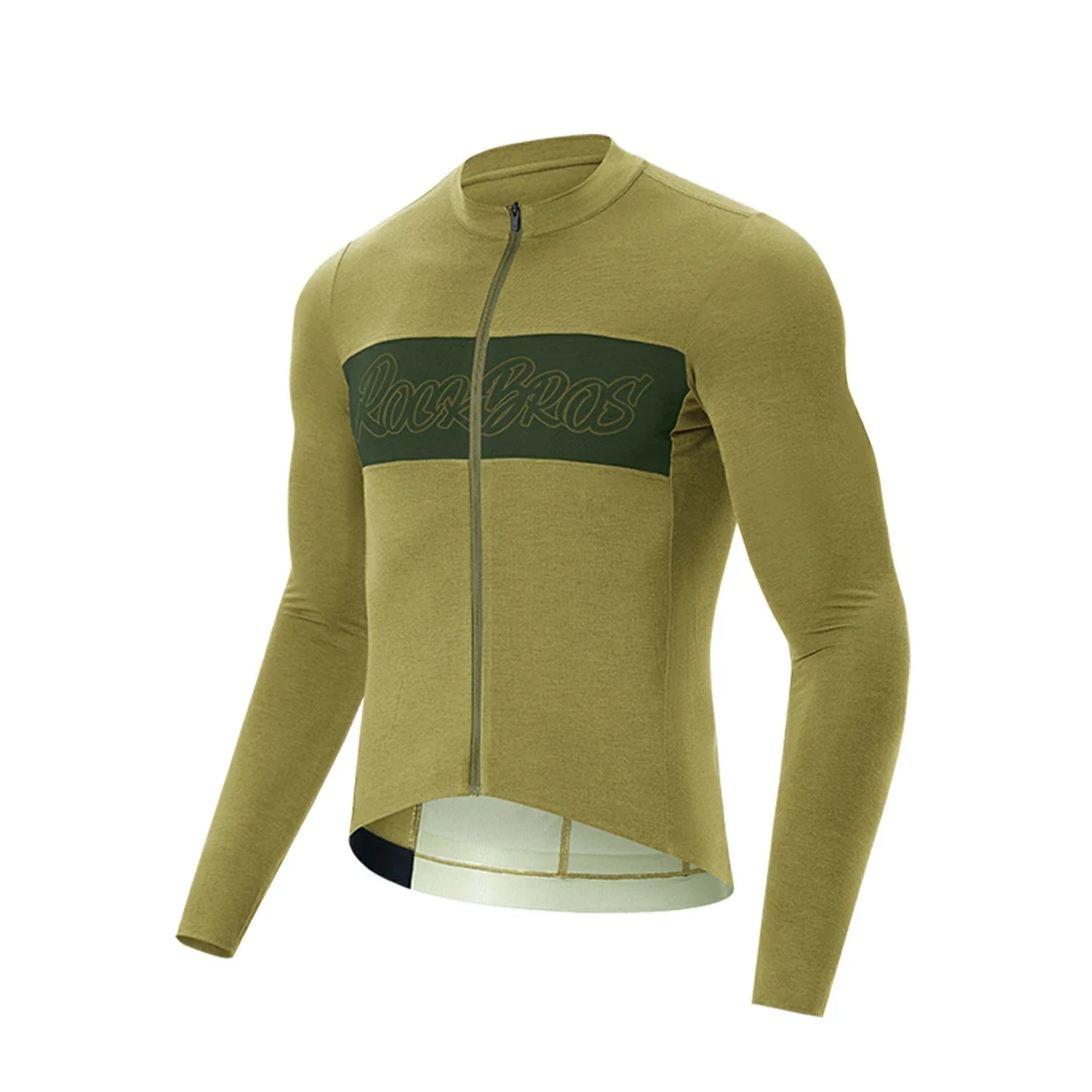 Men‘s Tencel Wool Cycling Jersey Breathable