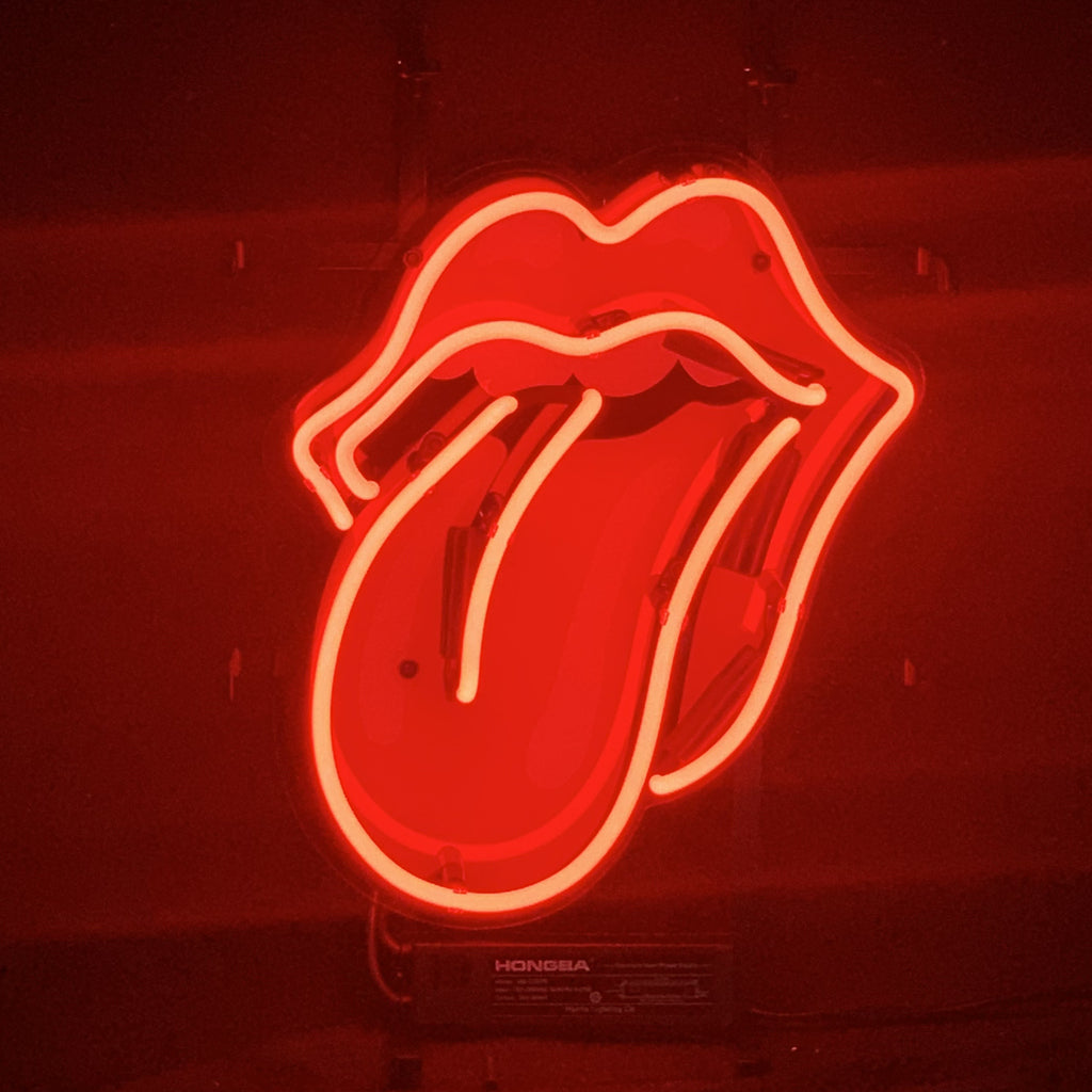 Red Rolling Stones Neon Signs Light